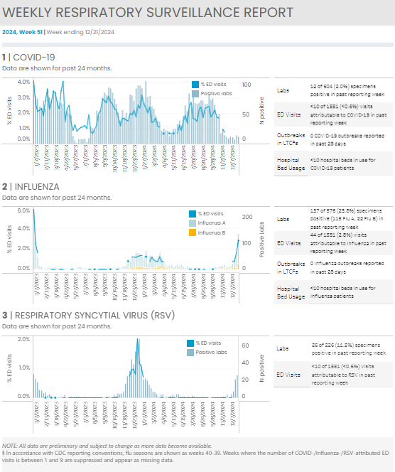 Kitsap Respiratory Illness Report: Week 51 (12/15/2024-12/21/2024)